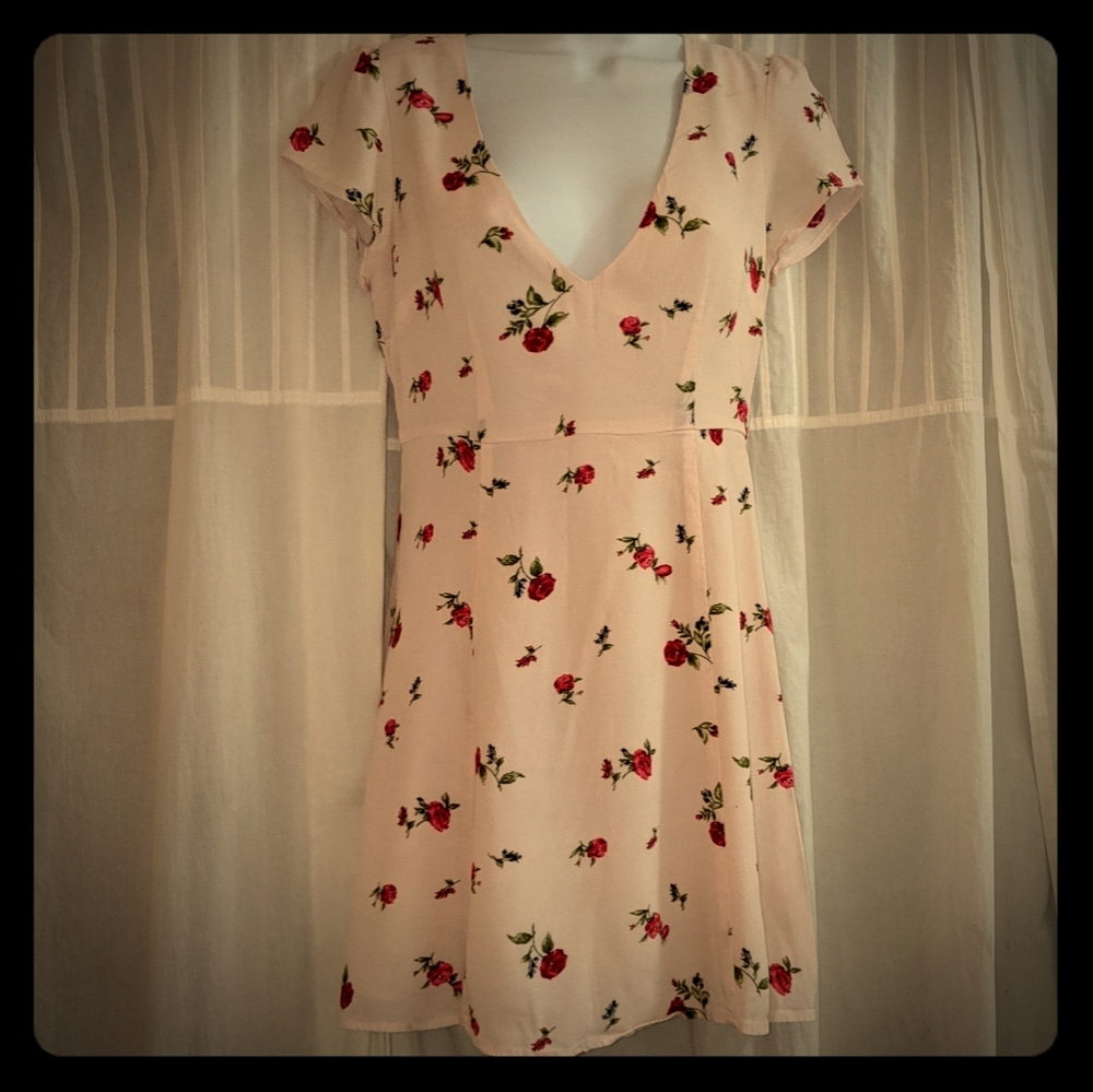 Forever21 dress - vintage print - fit n flare